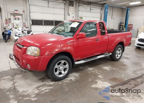 2001 Nissan Frontier Sc-V6 из США, поврежденный, VIN 1N6MD26Y01C366407